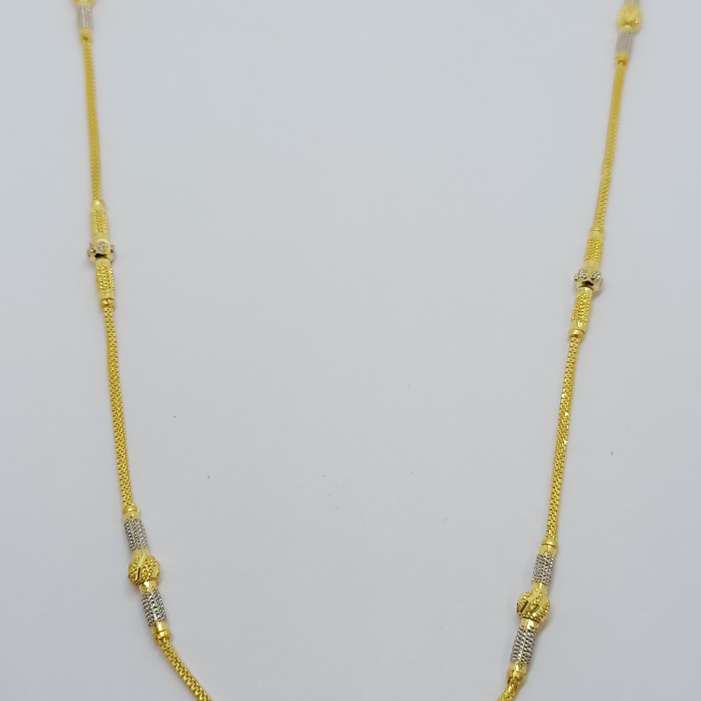 fancy Plain gold chain