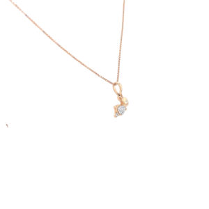 18k Gold diamond rabbit Pendent