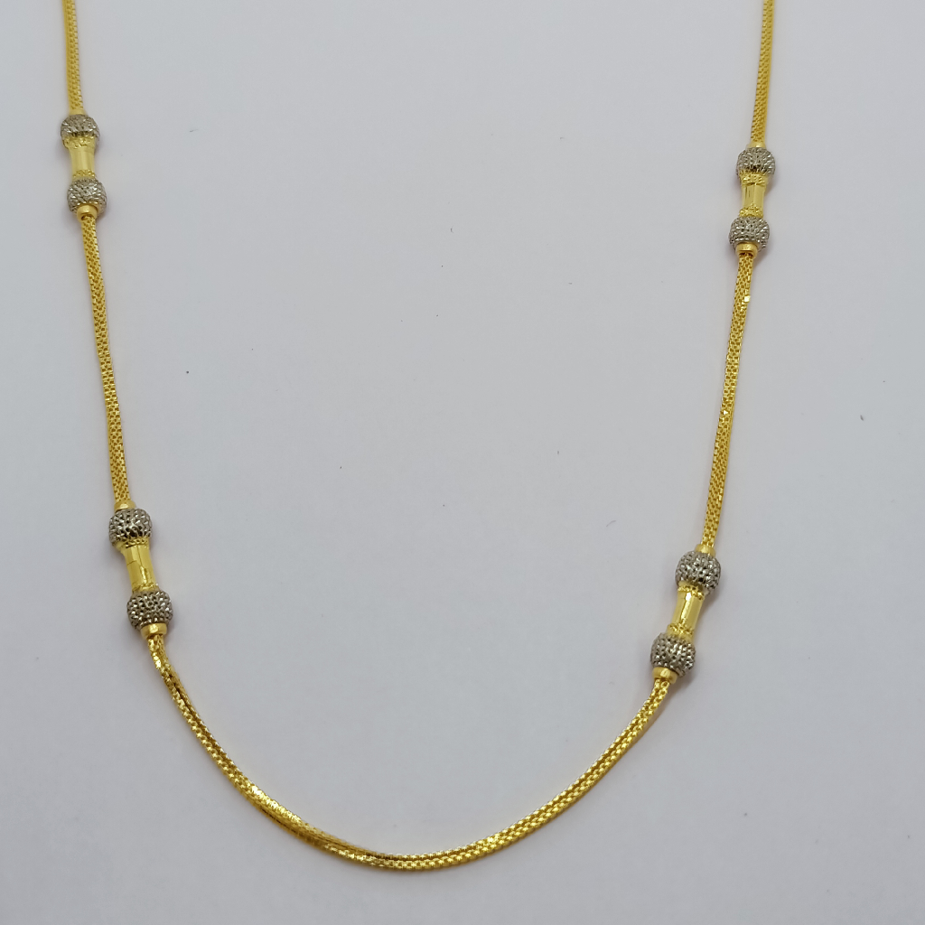 Plain fancy gold chain - Image 2