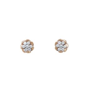 Delightful Solitaire Stud Earrings