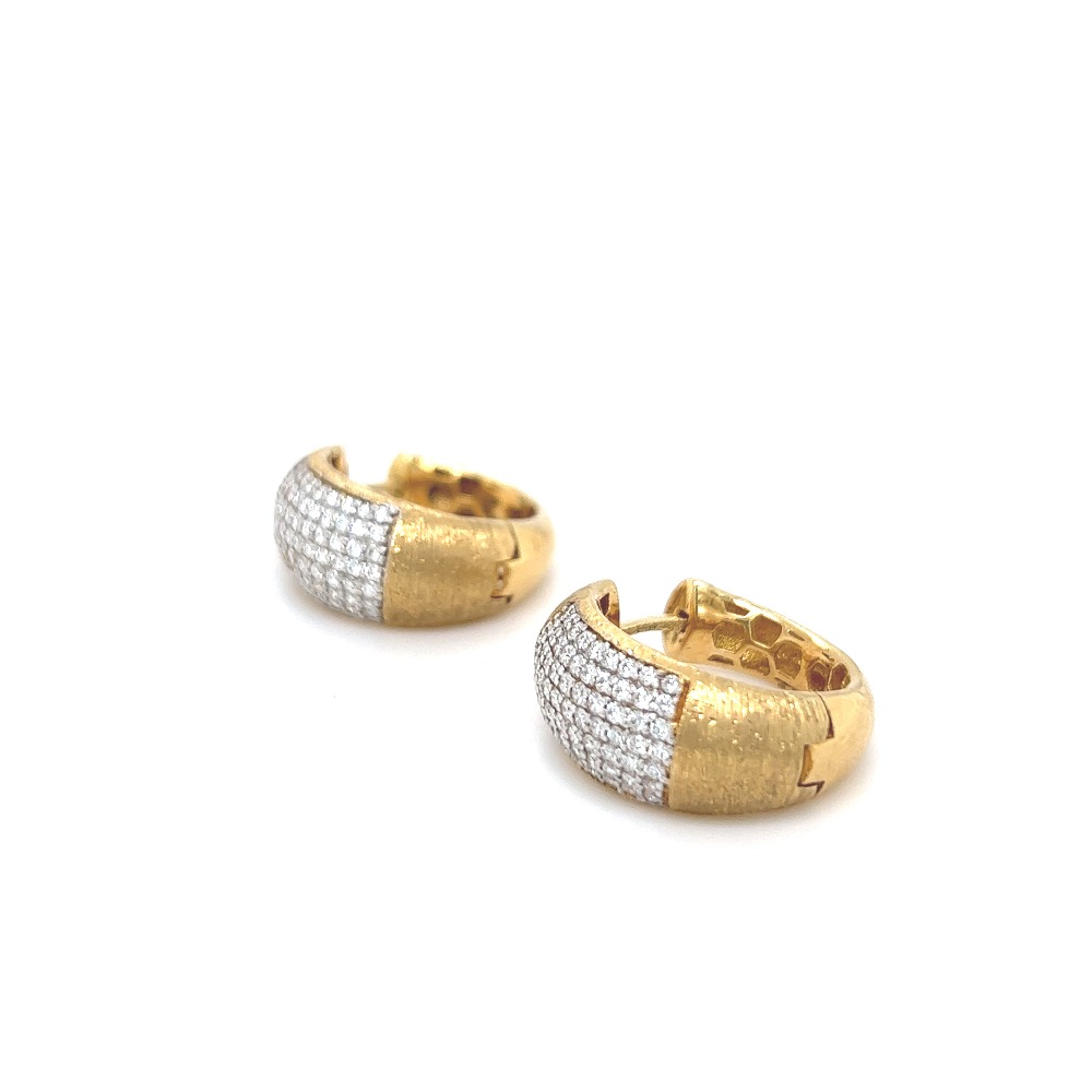 Harmony Bloom Diamond Stud Earrings