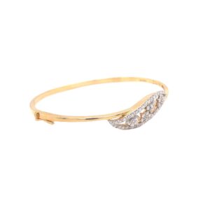 criss Cross studded diamond bracelet