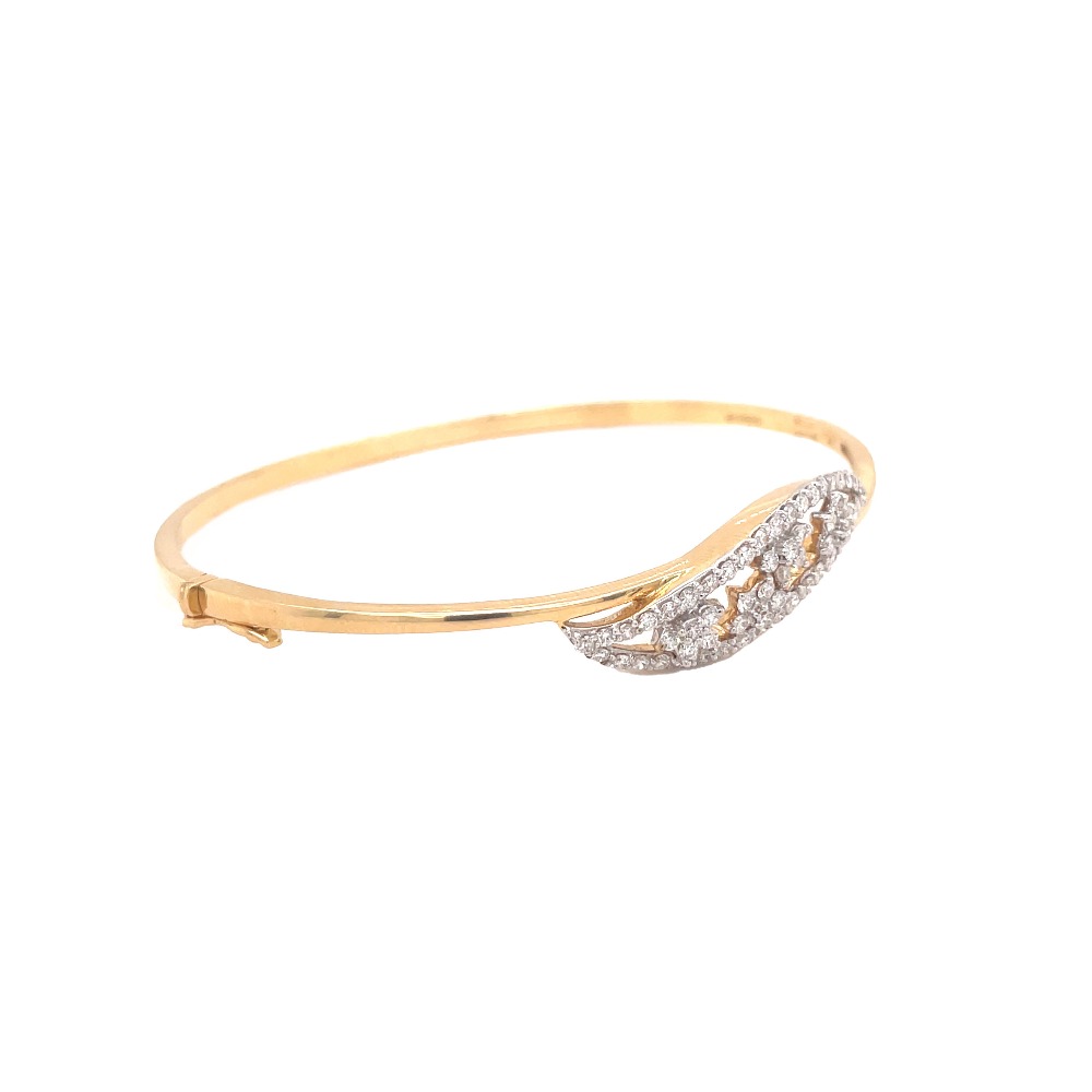 criss Cross studded diamond bracelet