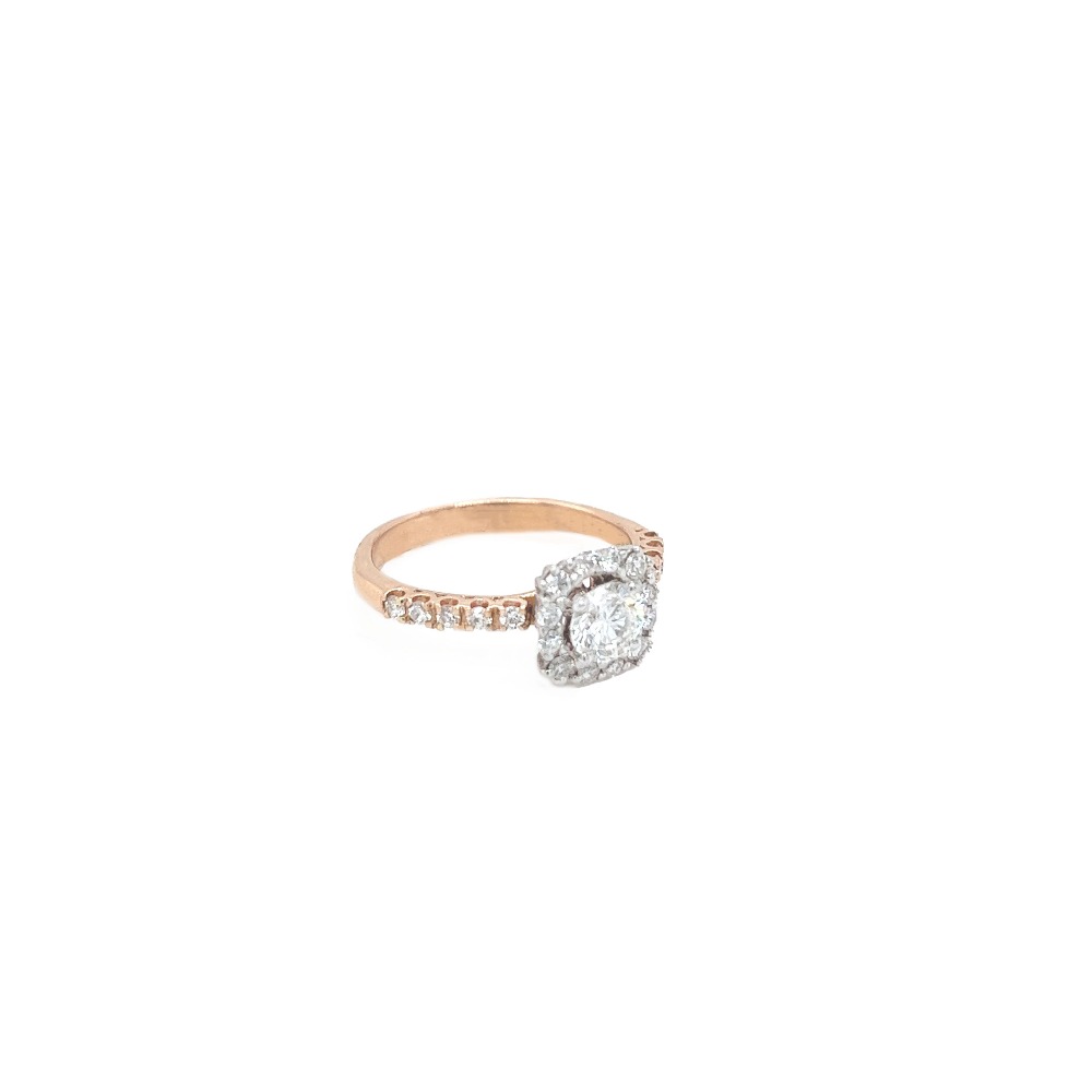 18k gold bewitching diamond  ring