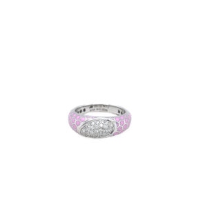 18k Gold Captivating Floral Diamond  Ring