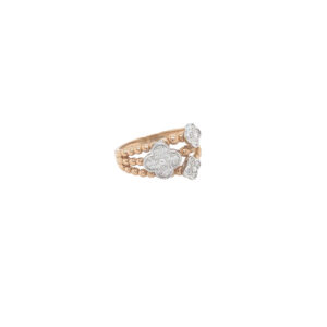 18k Gold Irish Diamond Ring