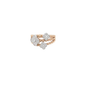 18k Gold Irish Diamond Ring