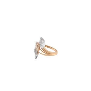18k Gold Sweet Hurricane Diamond Ring