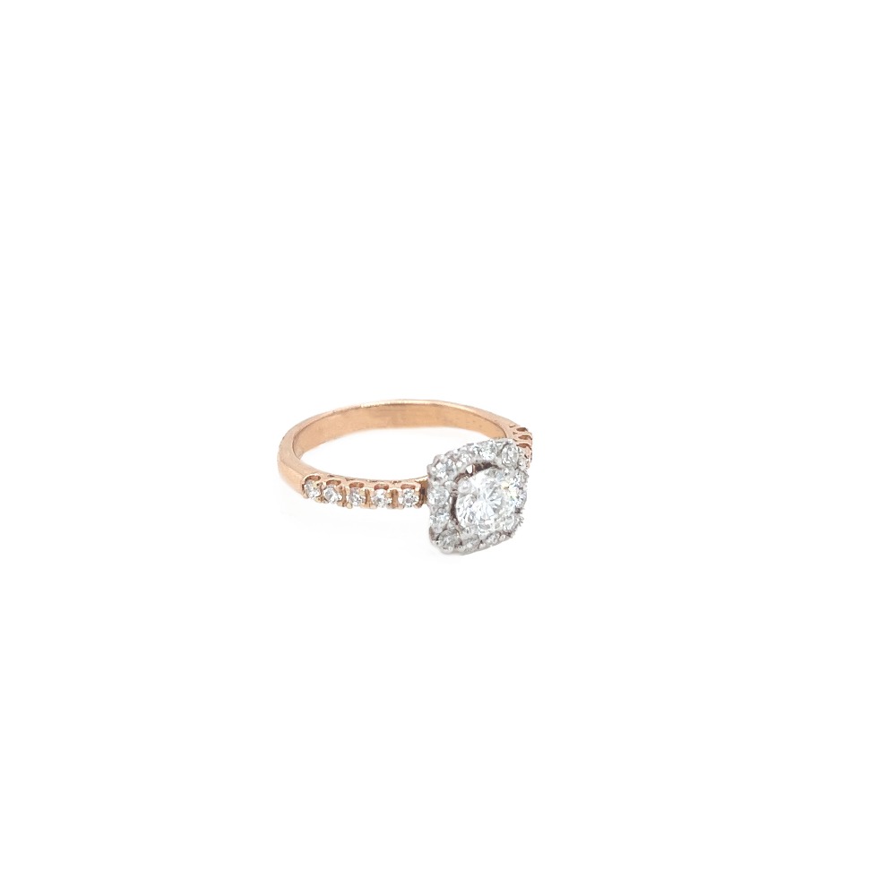 18k gold bewitching diamond  ring