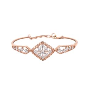 Radiant Diamond Bracelet In Yellow