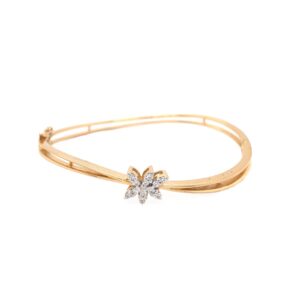 18k gold Floral Diamond bracelets