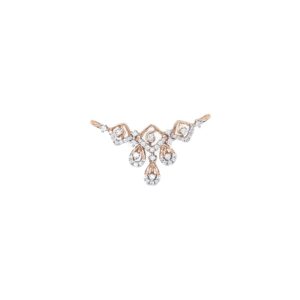 18k gold floral diamond tanmaniya