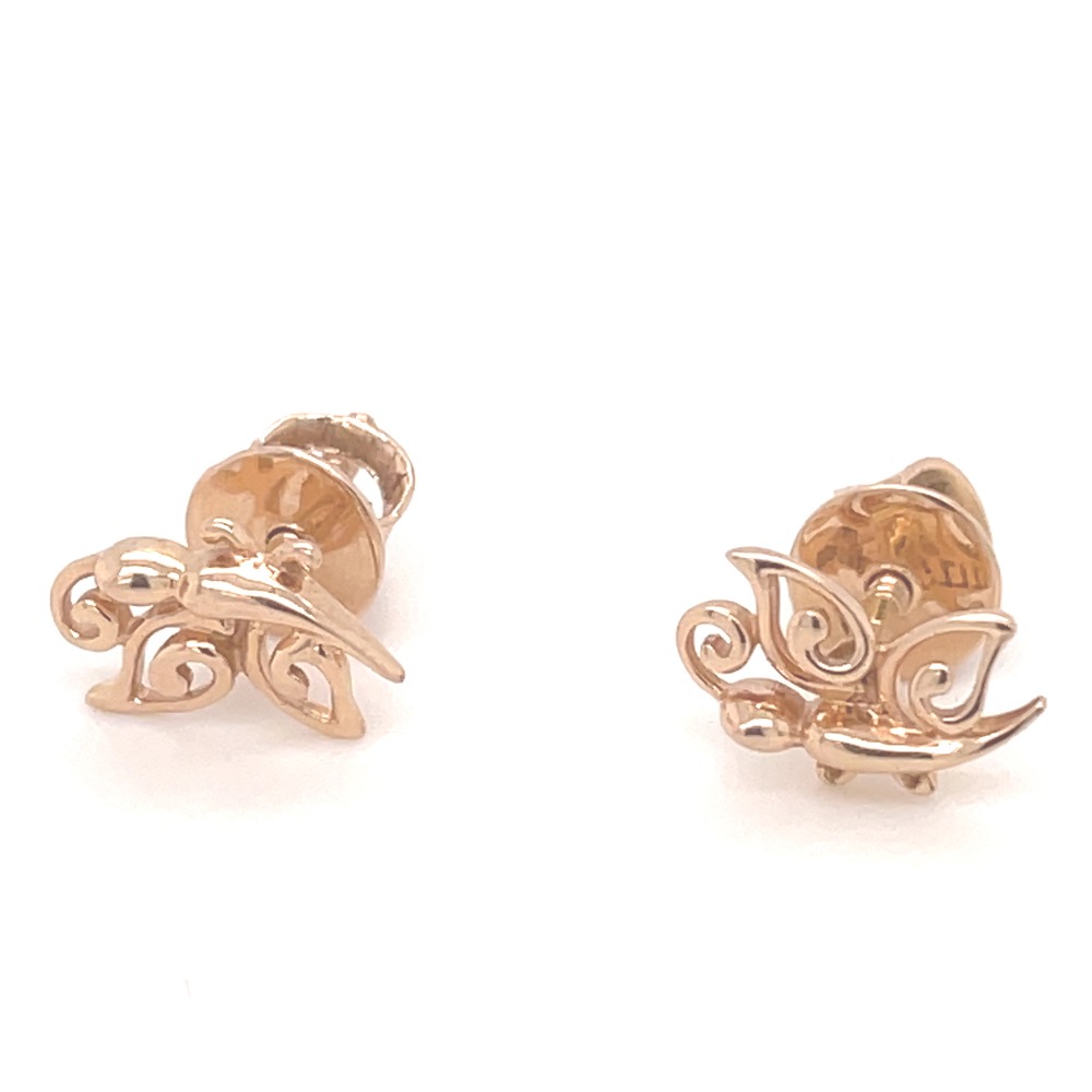 Kids butterfly earrings - Image 3