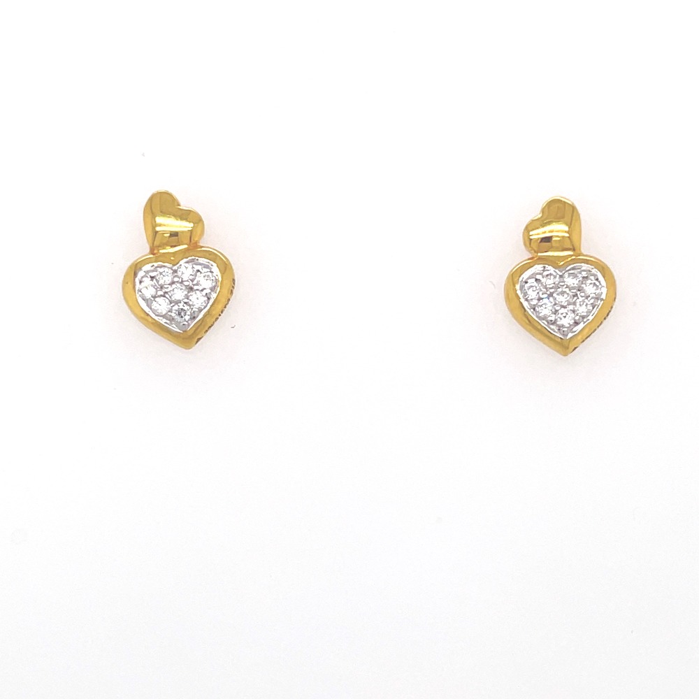 Kids charming diamond earring