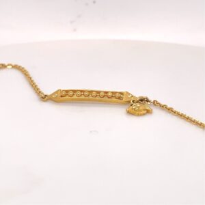 Kids fish gold bracelet