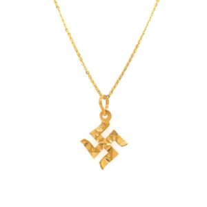 Kids swastik pendant
