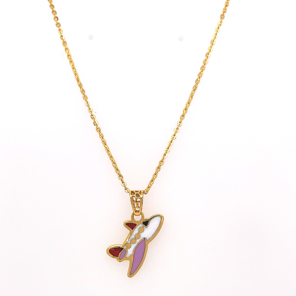 Kids airoplane pendant