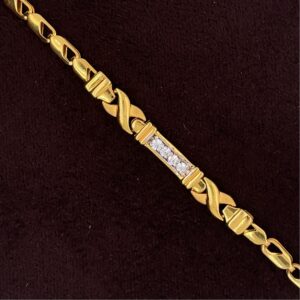 Gold Diamond Bracelet