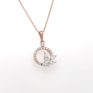Sparky diamond pendant