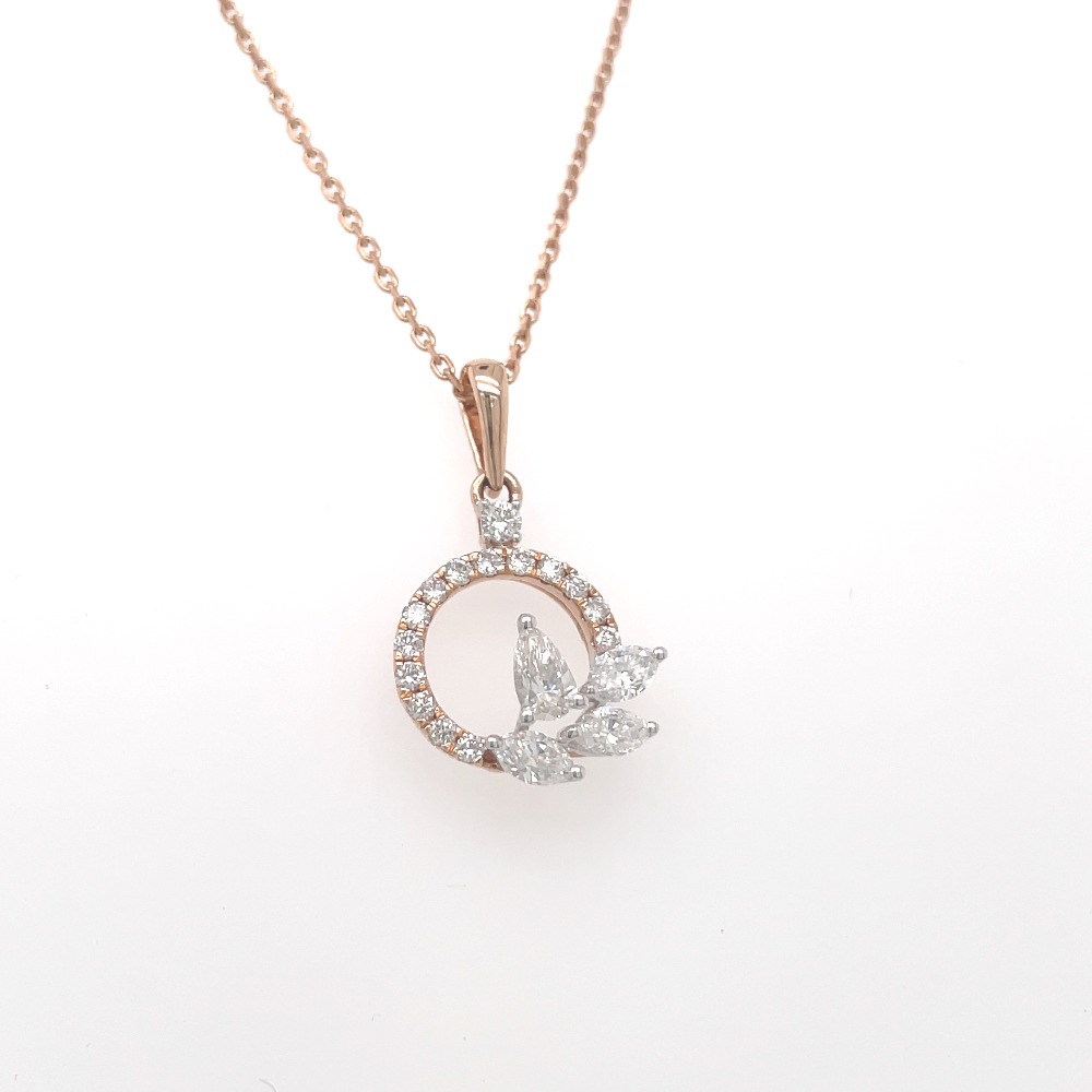 Sparky diamond pendant