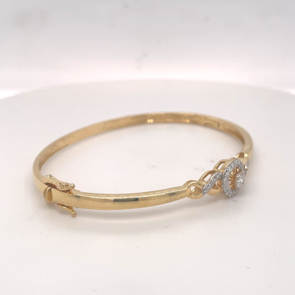 Kissing Heart Diamond Bracelet