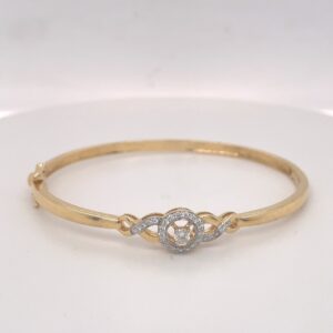 Kissing Heart Diamond Bracelet