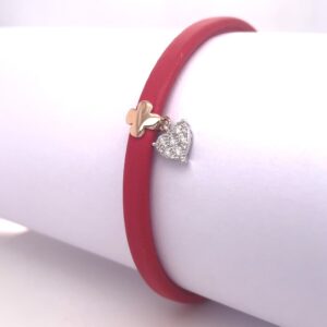 Blooming Diamond Charm Bracelet