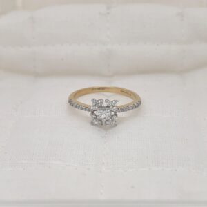 Duo Sparkle Diamond Ring