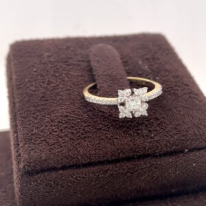 Duo Sparkle Diamond Ring
