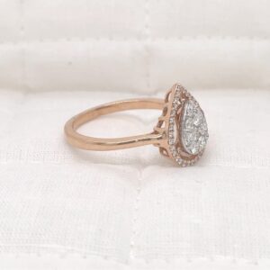 Interwind Shimmer Diamond Ring