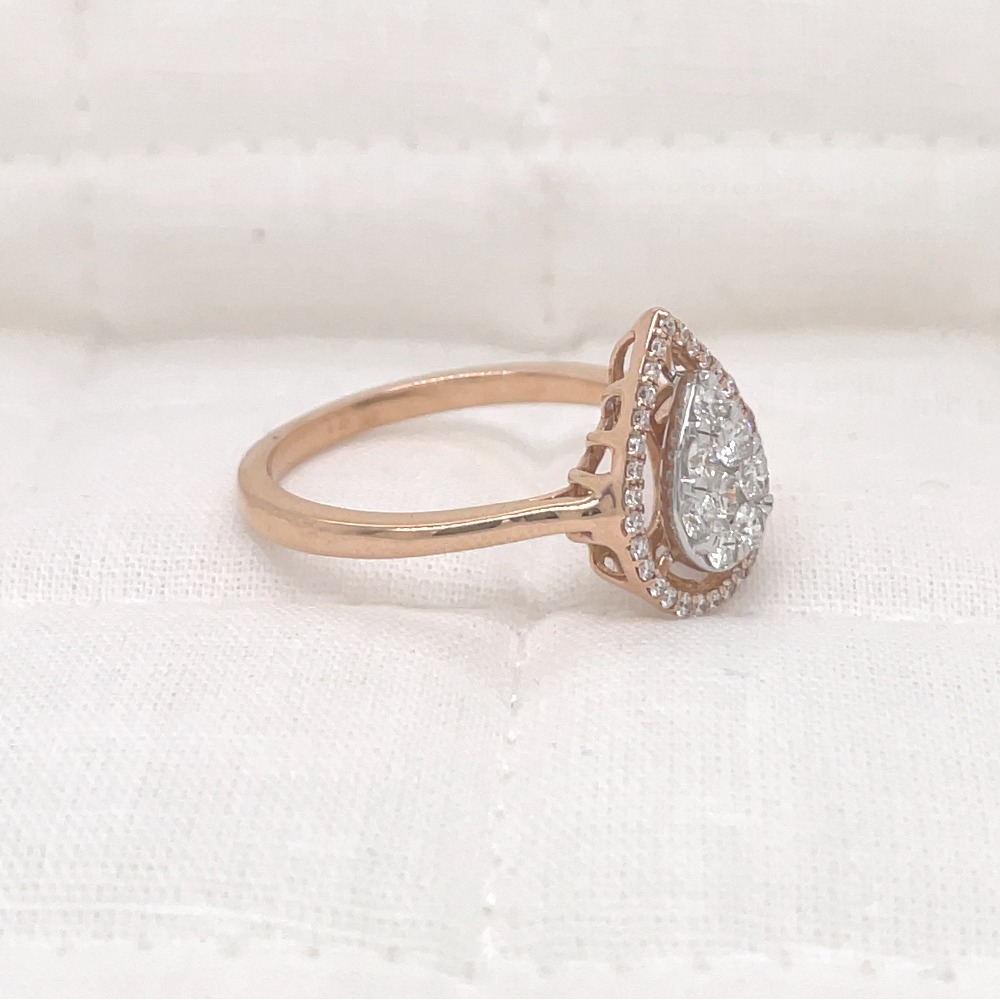 Interwind Shimmer Diamond Ring
