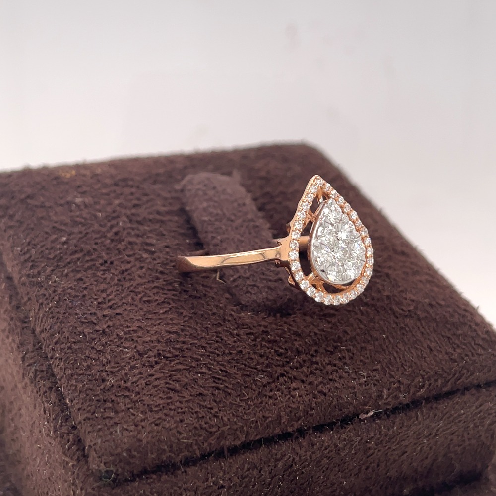 Interwind Shimmer Diamond Ring