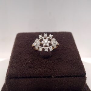 Classic Treble Diamond Ring