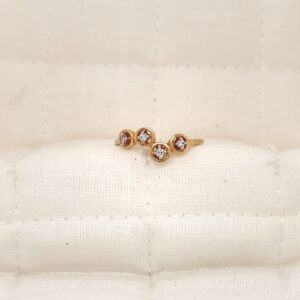Ella Wavy Diamond Ring