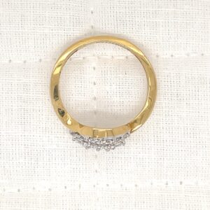 Triune Sparkle Diamond Ring