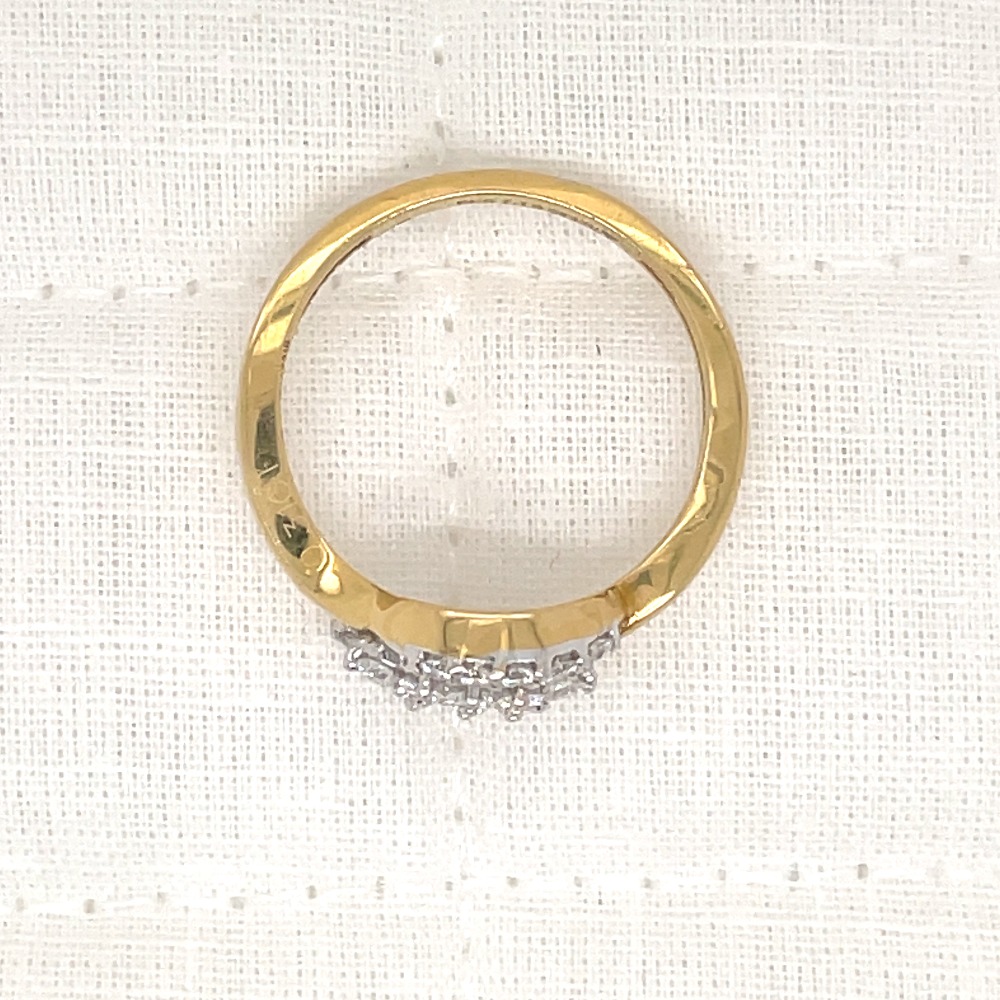 Triune Sparkle Diamond Ring