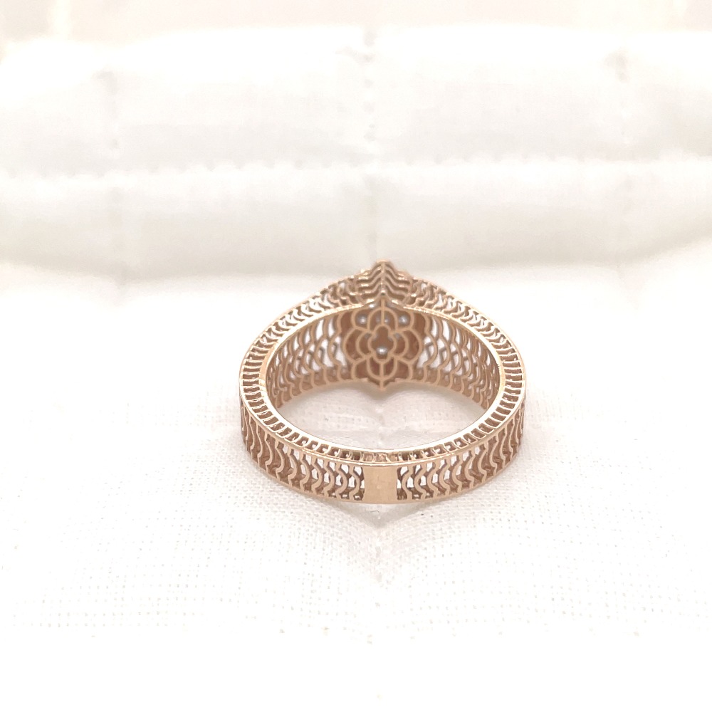 Swivel Mesh Diamond Ring