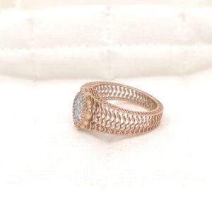 Swivel Mesh Diamond Ring