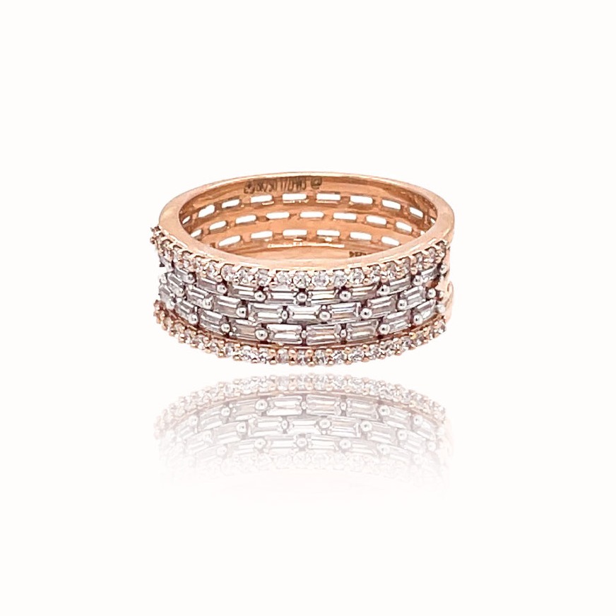 Gold designer ring rl18/293