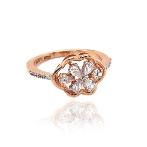 Gold Flower ring