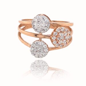 Gold stylish ring for women rl18/275