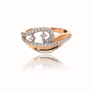 Gold and Diamond Dazzling ring