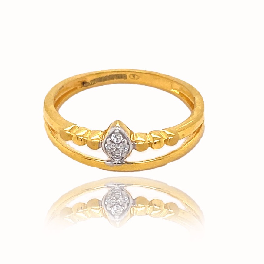 Gold Light weight ring