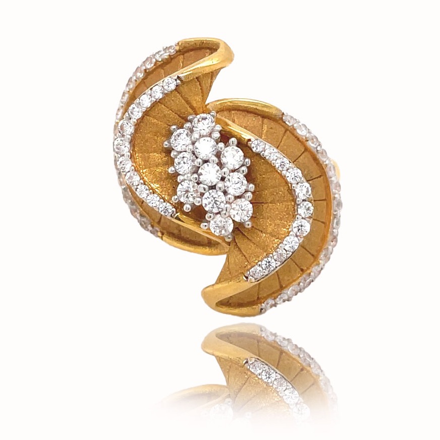 Yellow Gold Graceful Ring