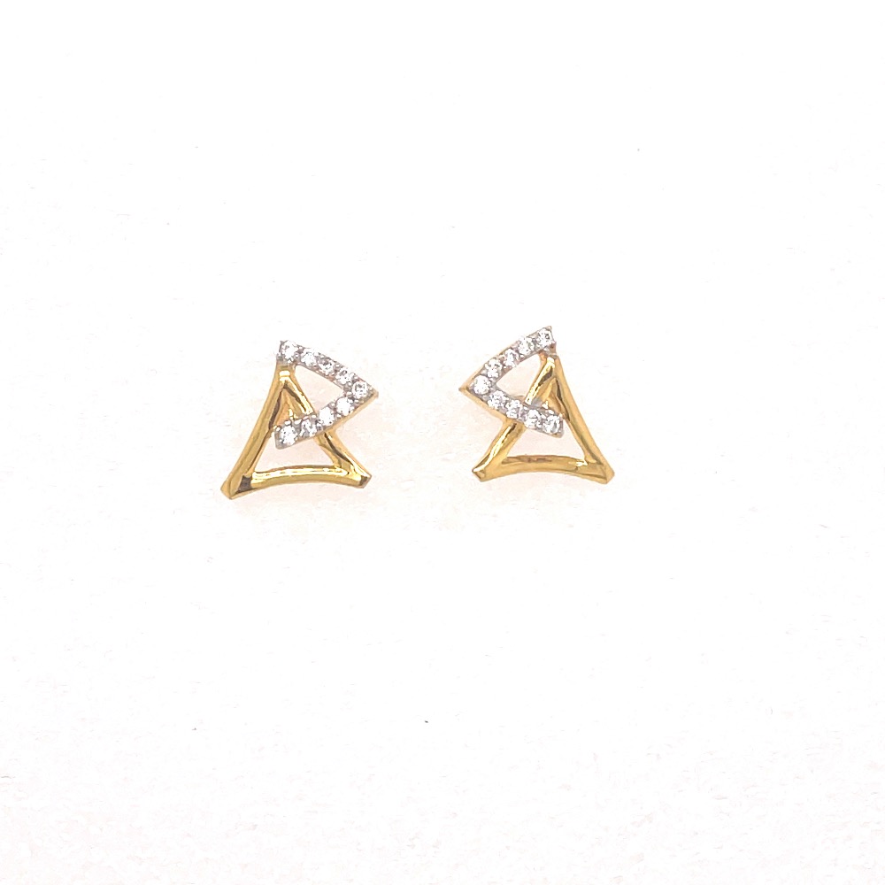 couple of stud earrings