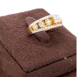 Bright diamond ring
