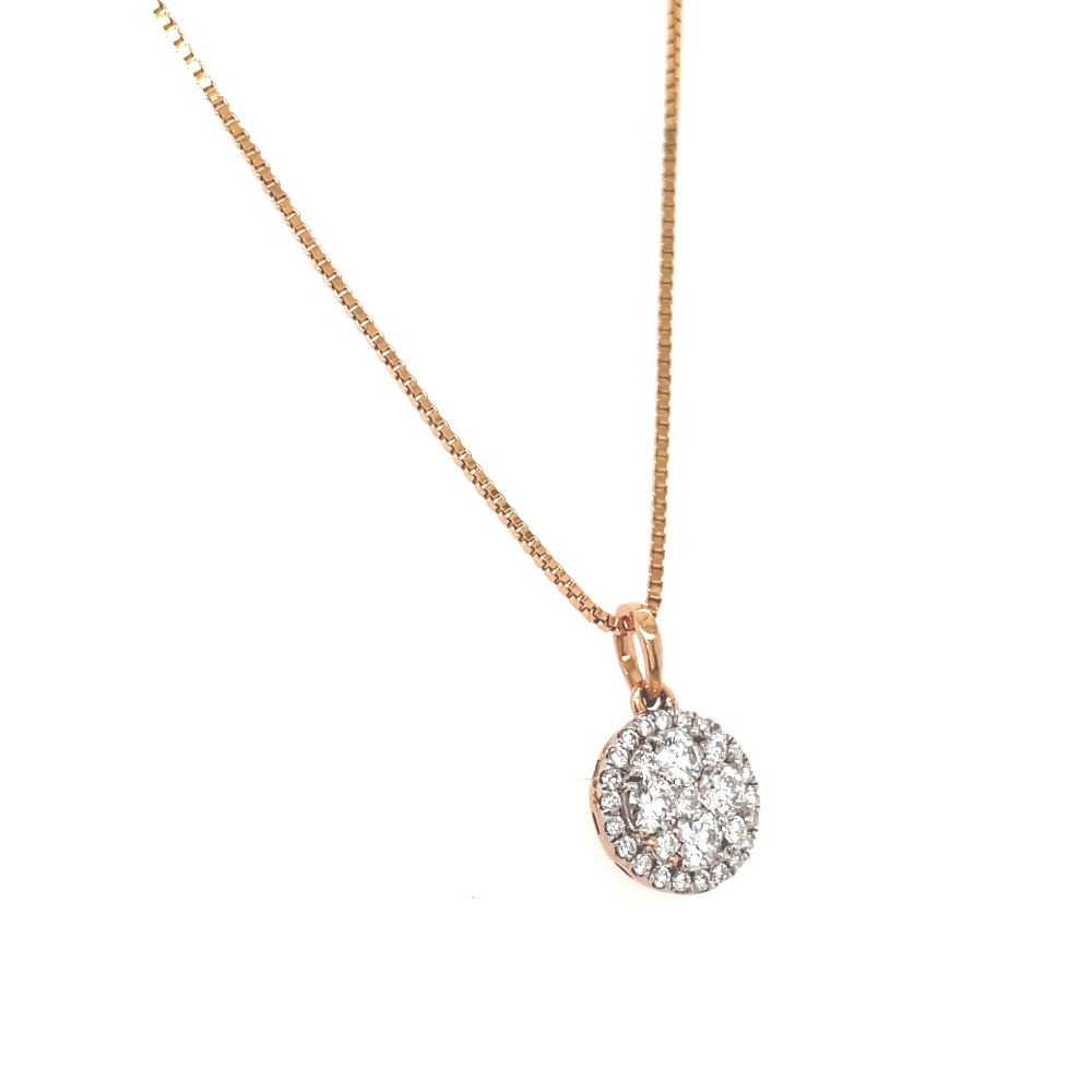 Shinning diamond pendant
