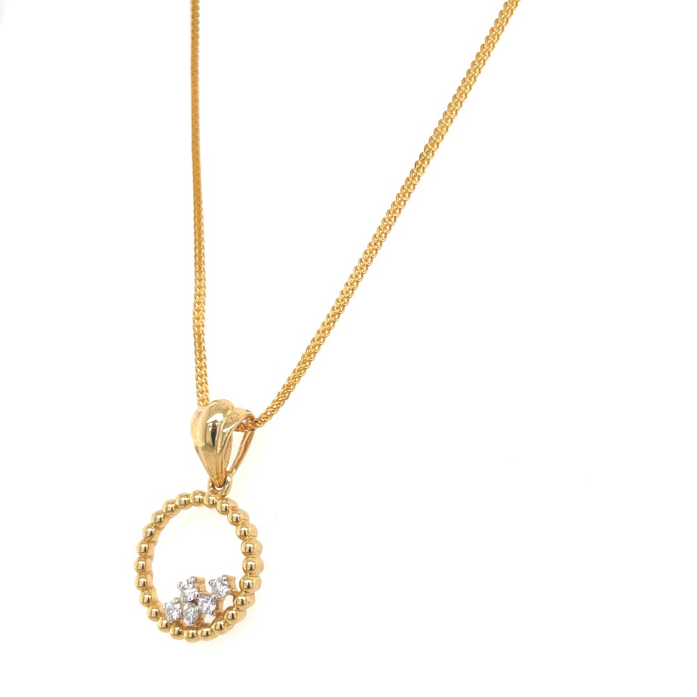 Little stars diamond pendant