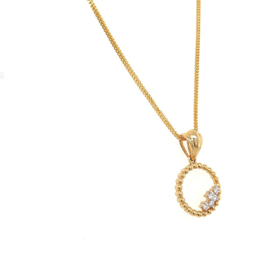 Little stars diamond pendant