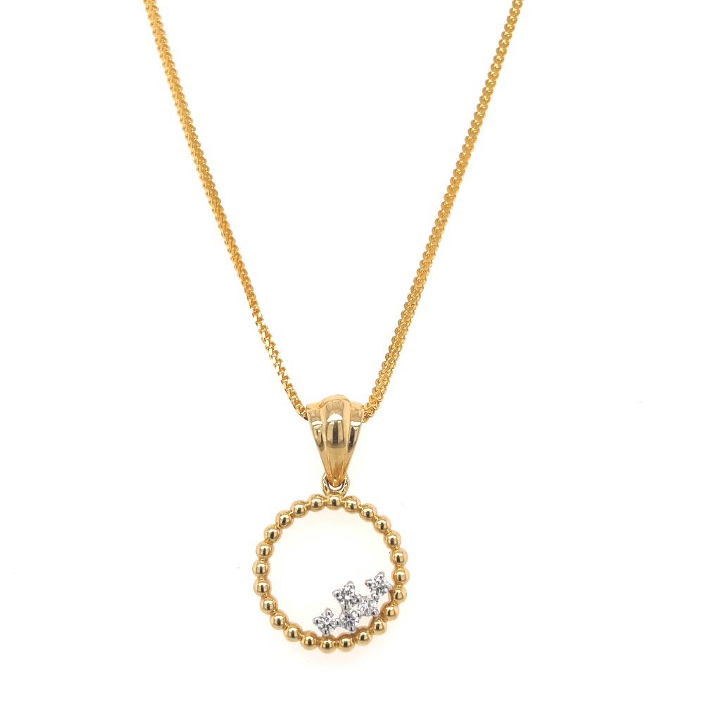 Little stars diamond pendant